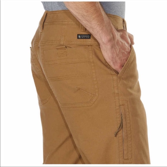 GH BASS Men’s Canvas Pant, Brown (W40 x L36) - Picture 5 of 6
